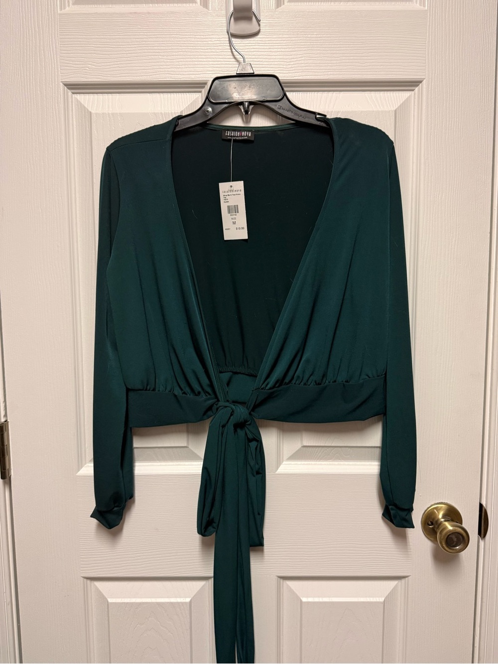 FashionNova Wrap Me In Your Arms Top NWT